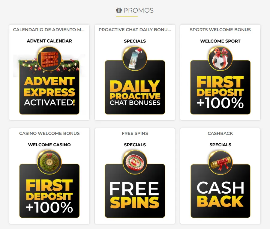Bonos de casino