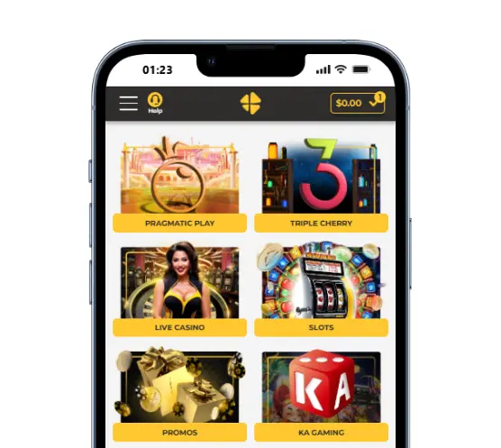Versión móvil del casino